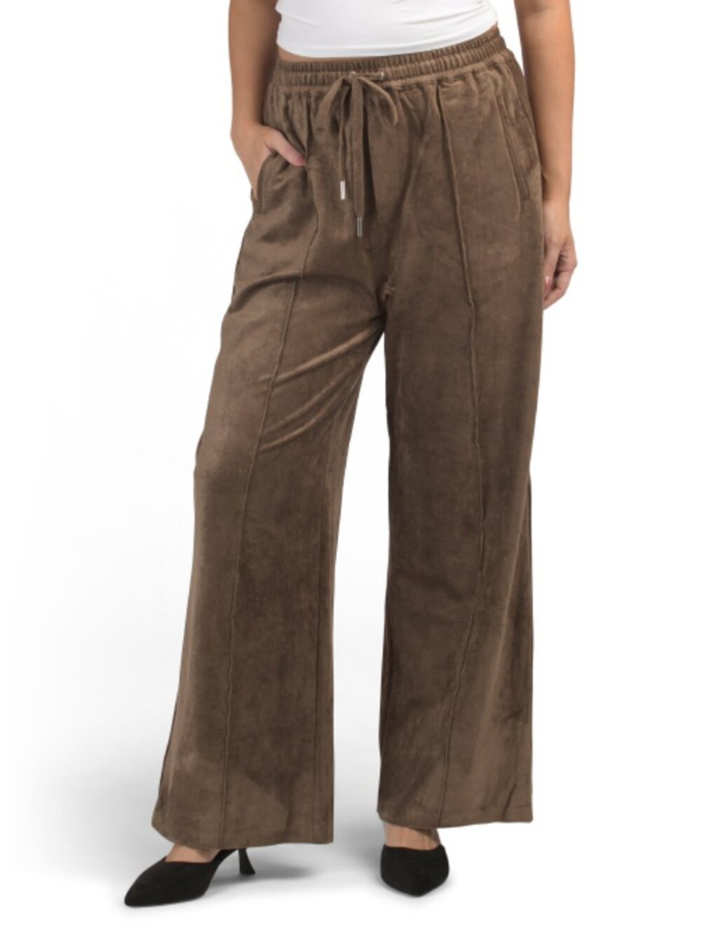 BLANK NYC Faux Suede Pull On Pants